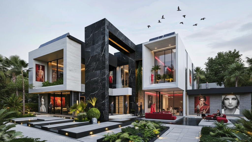 Tehisaru Loodud 3D visuaal - Uusarenduste vaated ja 3D pidid 1